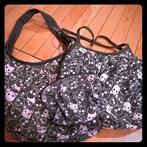 Yak Pak Bags - Set of 3 - skull pattern bags Yak Pak Bags - Set of 3 - skull pattern bags